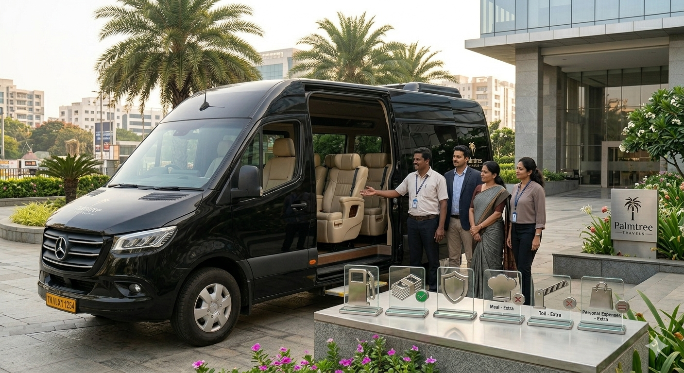 Urbania Van Rental with Driver in Chennai